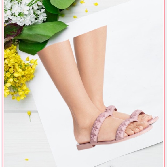 Stuart Weitzman Rosita Slide Rubber Sandal - Picture 3 of 8